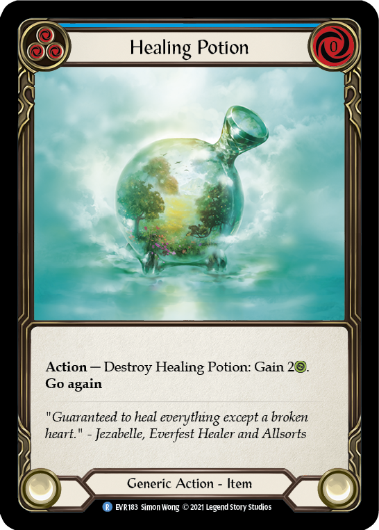 Healing Potion [EVR183] (Everfest)  1st Edition Normal | Boutique FDB TCG