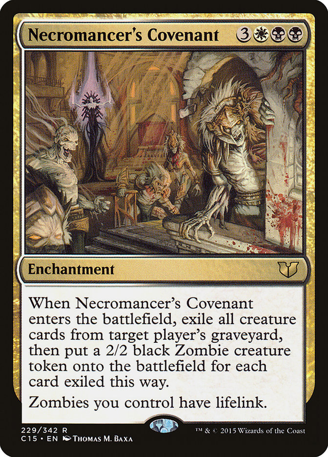 Necromancer's Covenant [Commander 2015] | Boutique FDB TCG