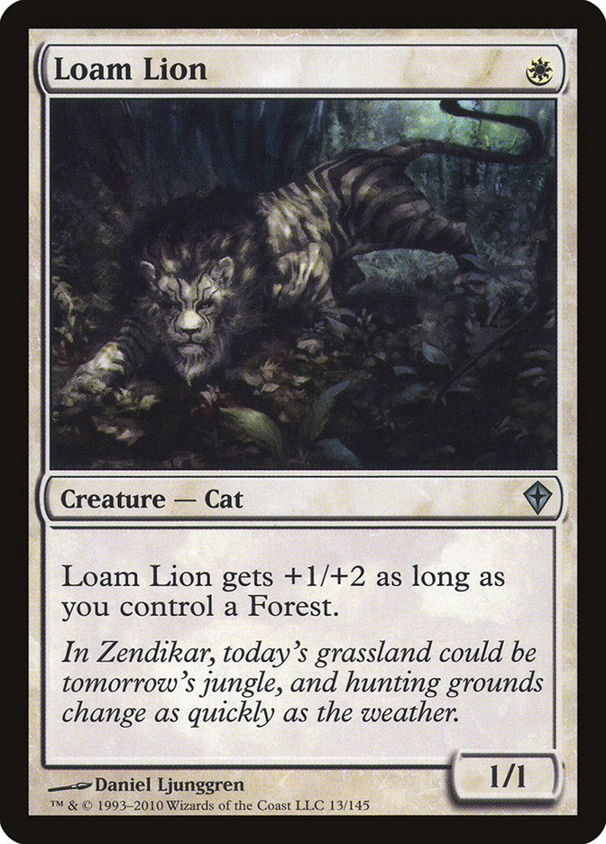 Loam Lion [Worldwake] | Boutique FDB TCG