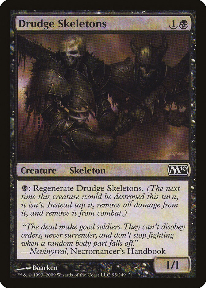 Drudge Skeletons [Magic 2010] | Boutique FDB TCG