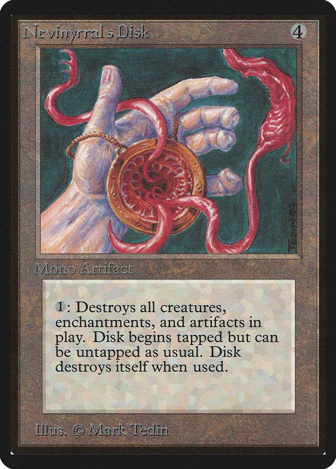 Nevinyrral's Disk [Beta Edition] | Boutique FDB TCG
