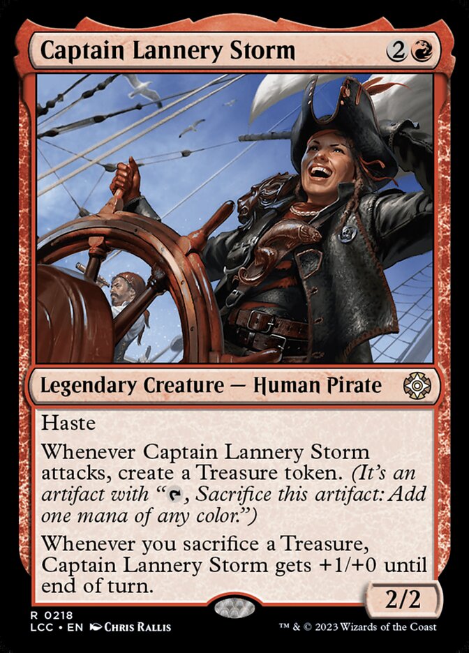 Captain Lannery Storm [The Lost Caverns of Ixalan Commander] | Boutique FDB TCG