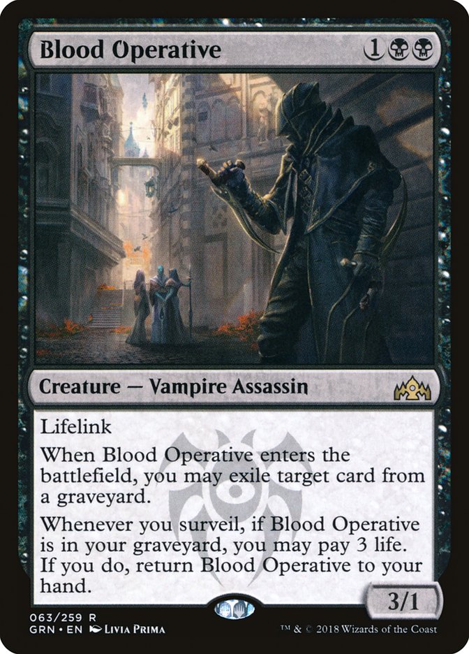 Blood Operative [Guilds of Ravnica] | Boutique FDB TCG