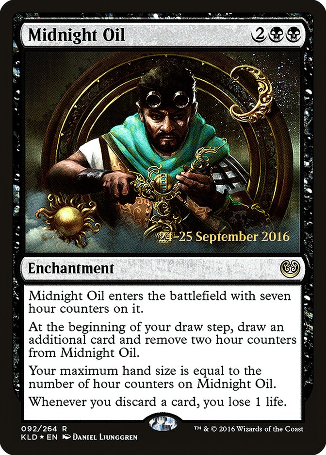 Midnight Oil [Kaladesh Prerelease Promos] | Boutique FDB TCG