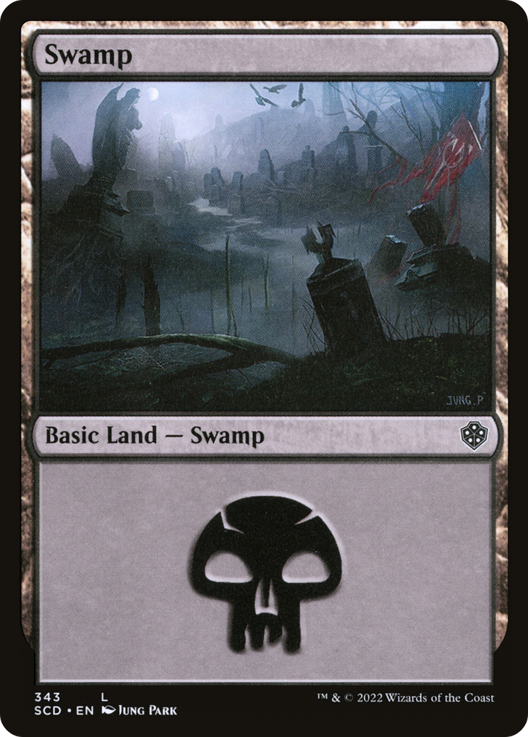 Swamp (343) [Starter Commander Decks] | Boutique FDB TCG