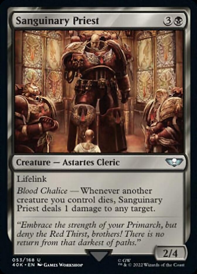 Sanguinary Priest [Warhammer 40,000] | Boutique FDB TCG