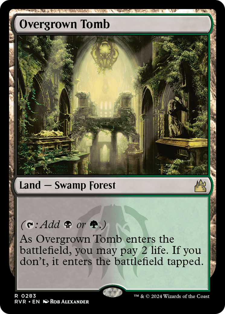 Overgrown Tomb [Ravnica Remastered] | Boutique FDB TCG