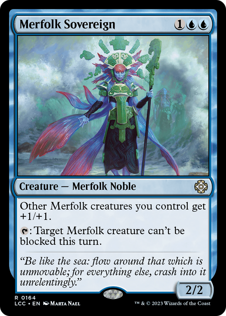 Merfolk Sovereign [The Lost Caverns of Ixalan Commander] | Boutique FDB TCG