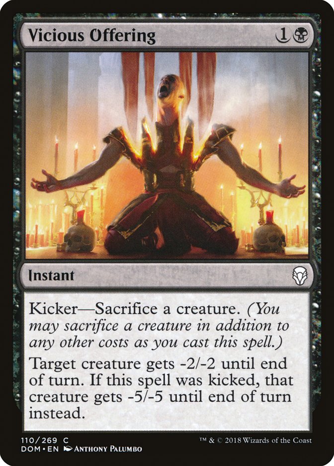 Vicious Offering [Dominaria] | Boutique FDB TCG