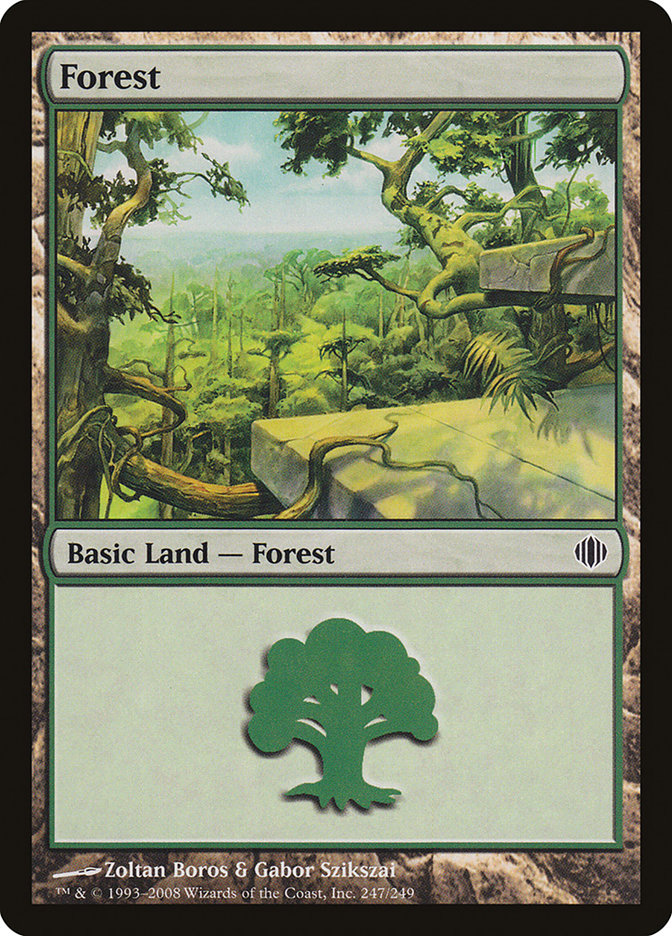 Forest (247) [Shards of Alara] | Boutique FDB TCG