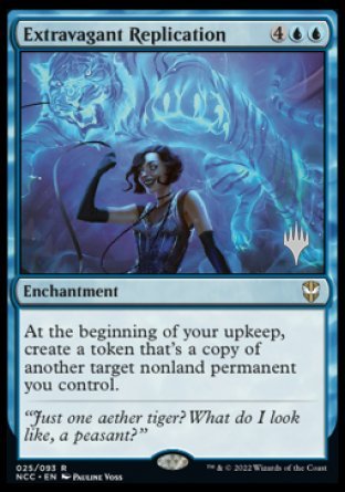 Extravagant Replication (Promo Pack) [Streets of New Capenna Commander Promos] | Boutique FDB TCG
