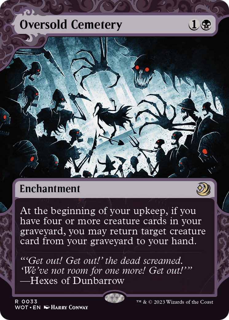 Oversold Cemetery [Wilds of Eldraine: Enchanting Tales] | Boutique FDB TCG