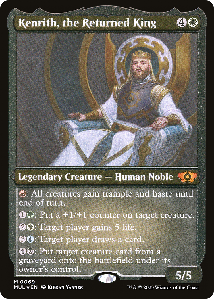 Kenrith, the Returned King (Foil Etched) [Multiverse Legends] | Boutique FDB TCG