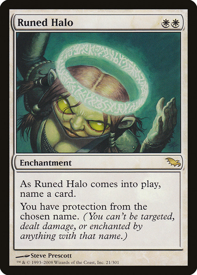 Runed Halo [Shadowmoor] | Boutique FDB TCG