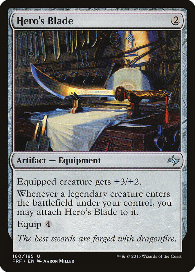 Hero's Blade [Fate Reforged] | Boutique FDB TCG