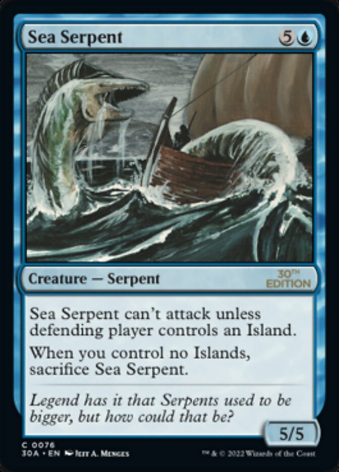 Sea Serpent [30th Anniversary Edition] | Boutique FDB TCG