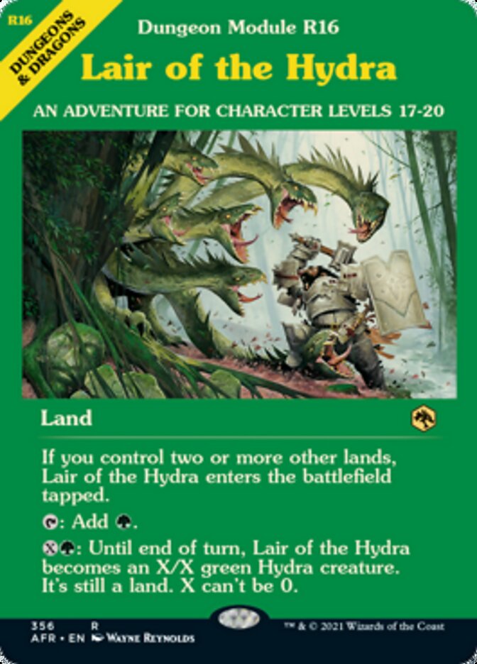 Lair of the Hydra (Dungeon Module) [Dungeons & Dragons: Adventures in the Forgotten Realms] | Boutique FDB TCG