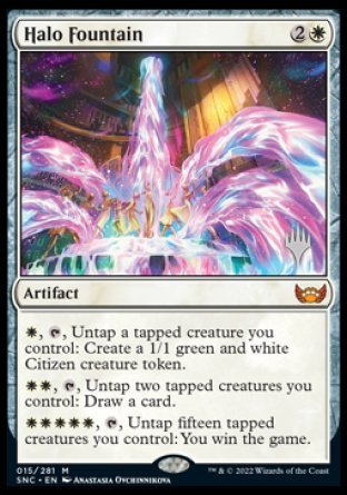 Halo Fountain (Promo Pack) [Streets of New Capenna Promos] | Boutique FDB TCG