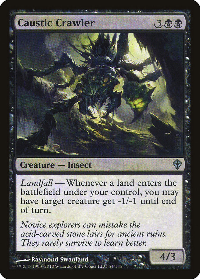 Caustic Crawler [Worldwake] | Boutique FDB TCG