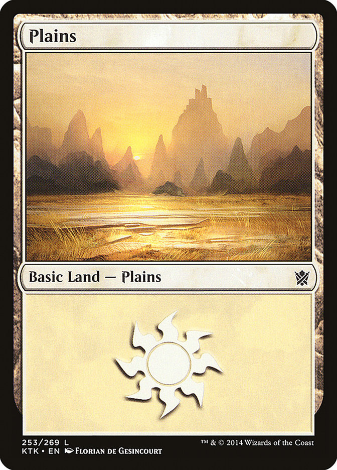 Plains (253) [Khans of Tarkir] | Boutique FDB TCG