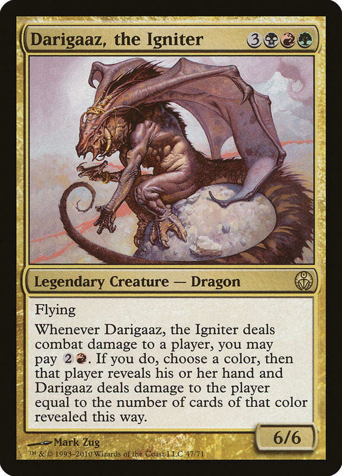 Darigaaz, the Igniter [Duel Decks: Phyrexia vs. the Coalition] | Boutique FDB TCG