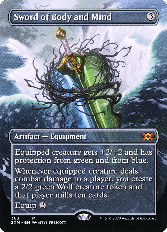 Sword of Body and Mind (Toppers) [Double Masters] | Boutique FDB TCG