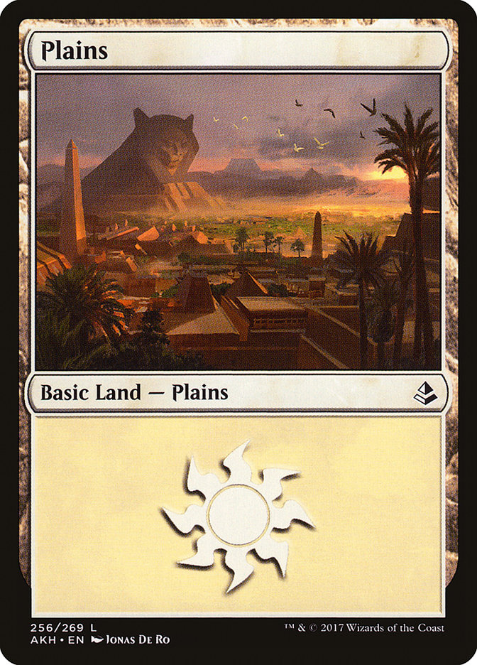 Plains (256) [Amonkhet] | Boutique FDB TCG