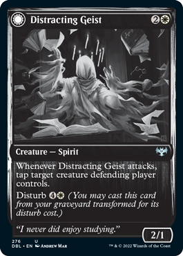 Distracting Geist // Clever Distraction [Innistrad: Double Feature] | Boutique FDB TCG