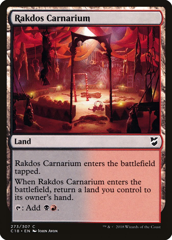 Rakdos Carnarium [Commander 2018] | Boutique FDB TCG