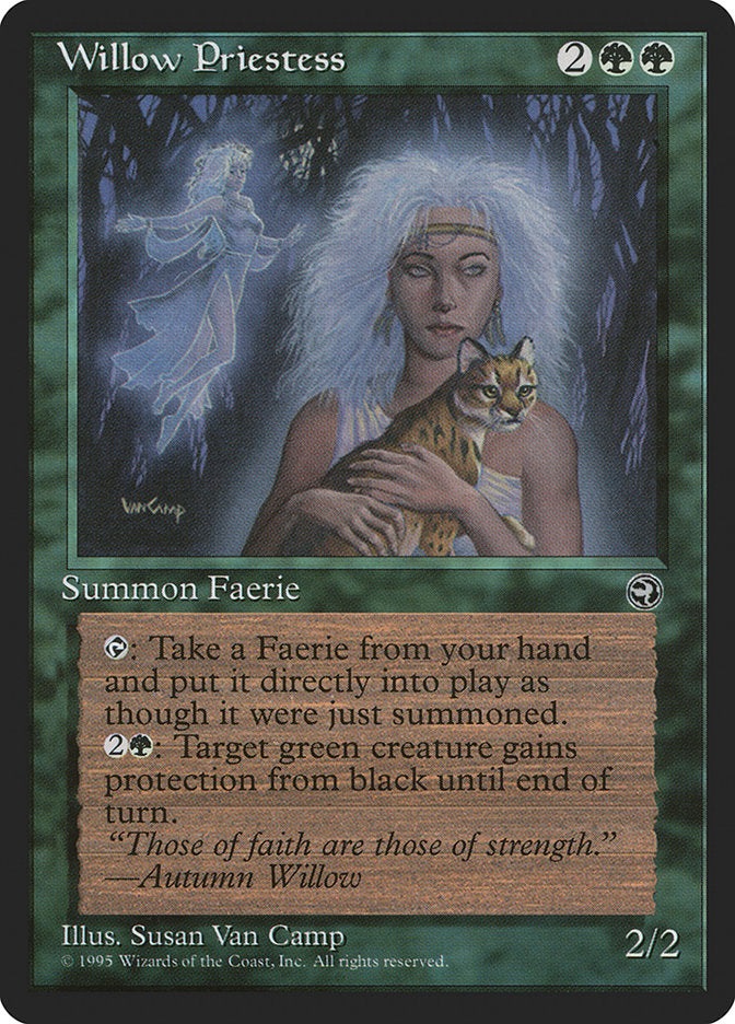 Willow Priestess [Homelands] | Boutique FDB TCG