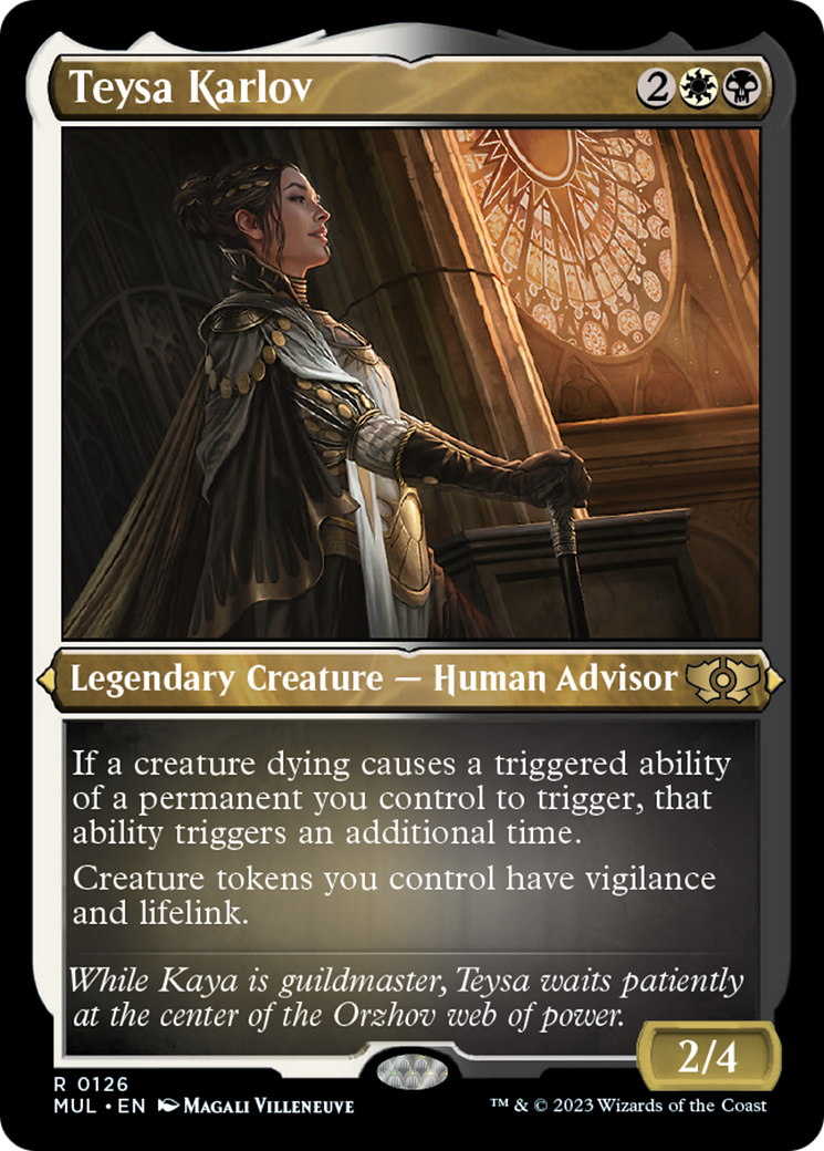 Teysa Karlov (Foil Etched) [Multiverse Legends] | Boutique FDB TCG