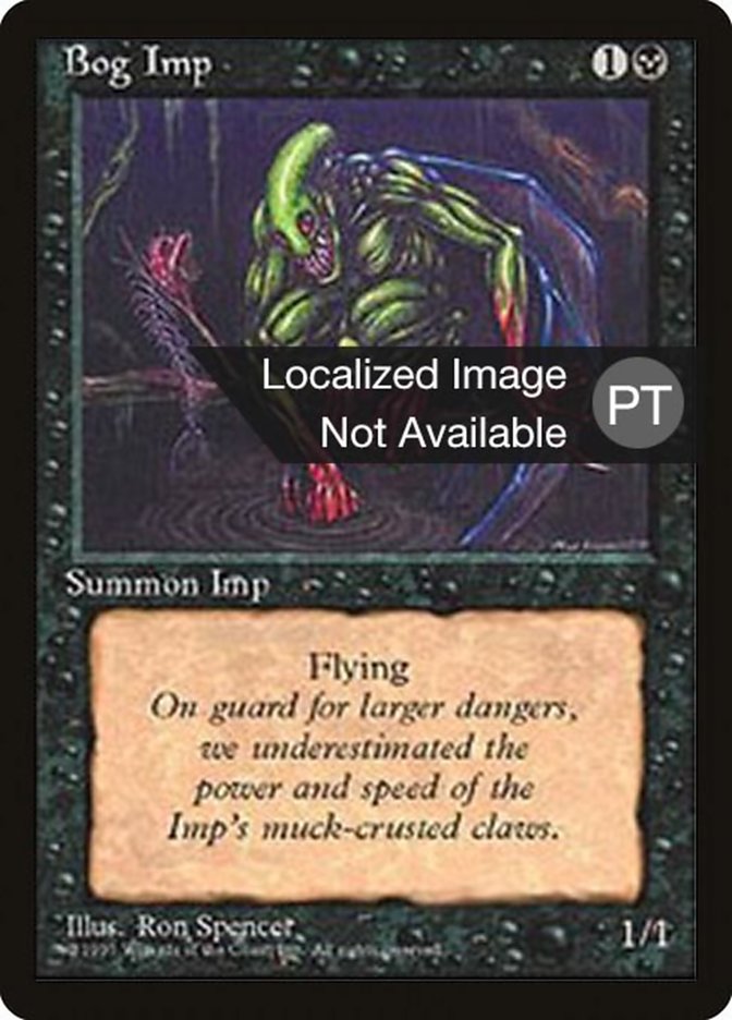 Bog Imp [Fourth Edition (Foreign Black Border)] | Boutique FDB TCG