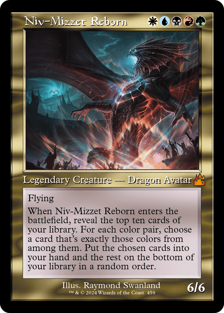 Niv-Mizzet Reborn (Retro Frame) [Ravnica Remastered] | Boutique FDB TCG