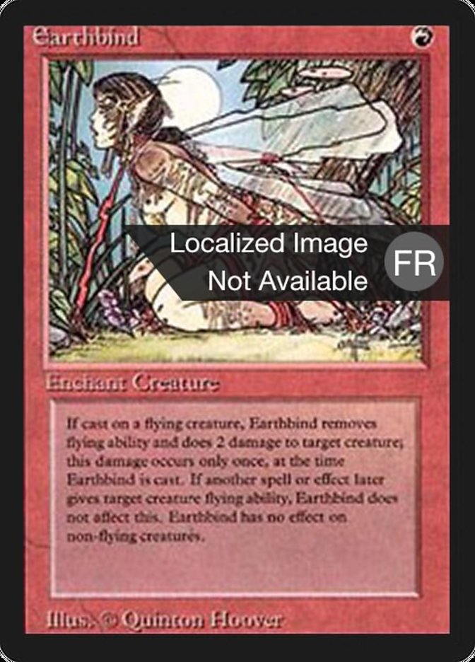 Earthbind [Foreign Black Border] | Boutique FDB TCG