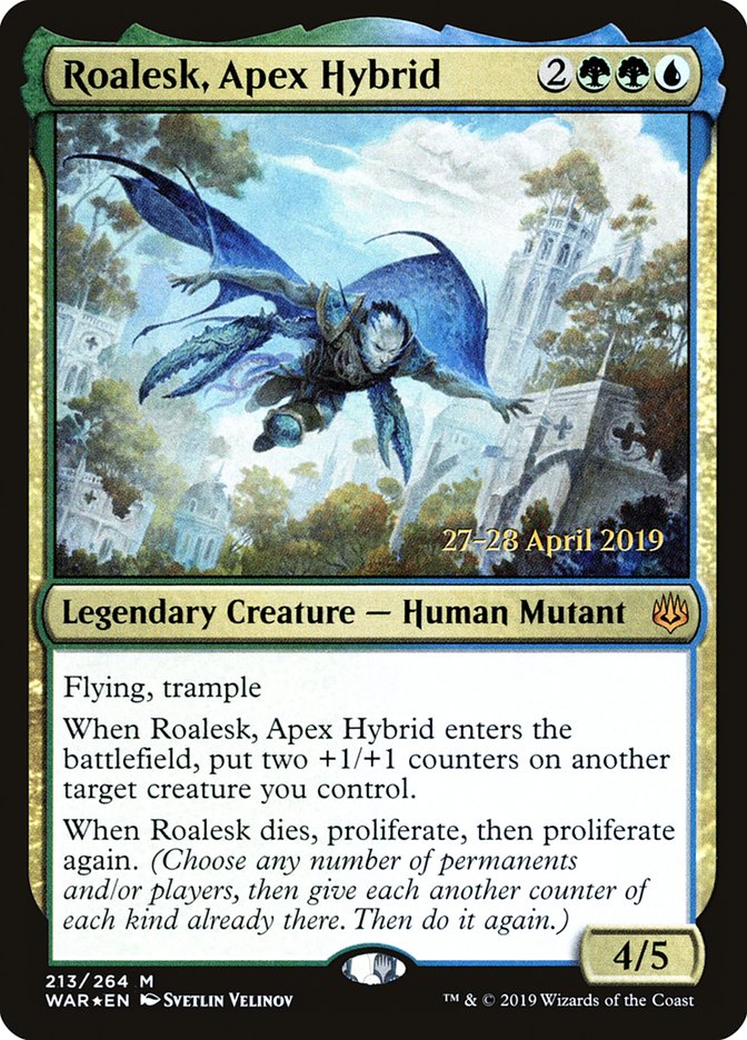 Roalesk, Apex Hybrid [War of the Spark Prerelease Promos] | Boutique FDB TCG