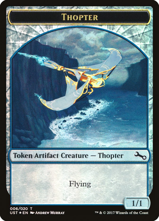 Thopter // Thopter Double-Sided Token [Unstable Tokens] | Boutique FDB TCG