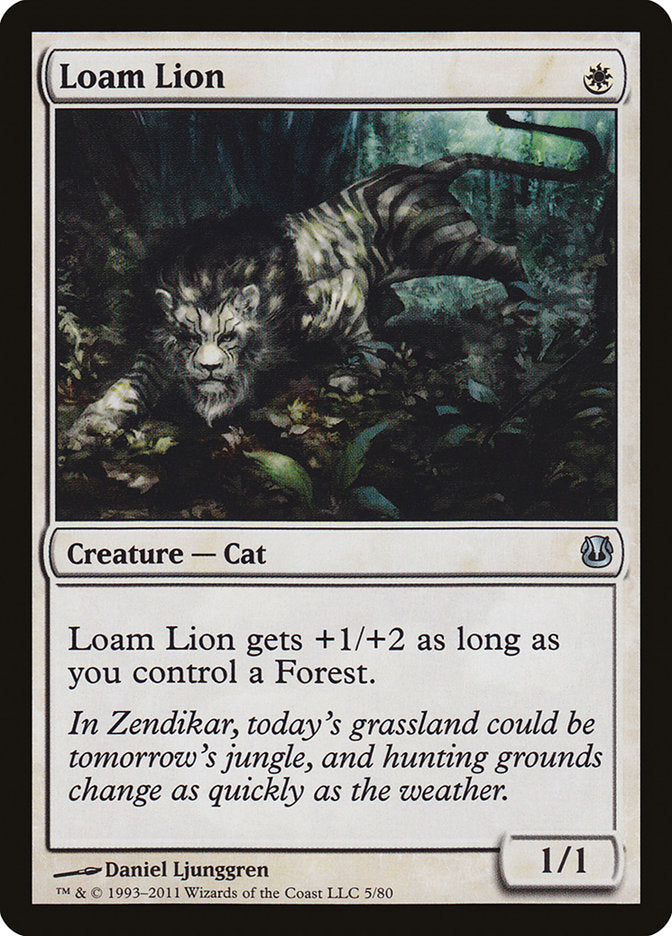 Loam Lion [Duel Decks: Ajani vs. Nicol Bolas] | Boutique FDB TCG