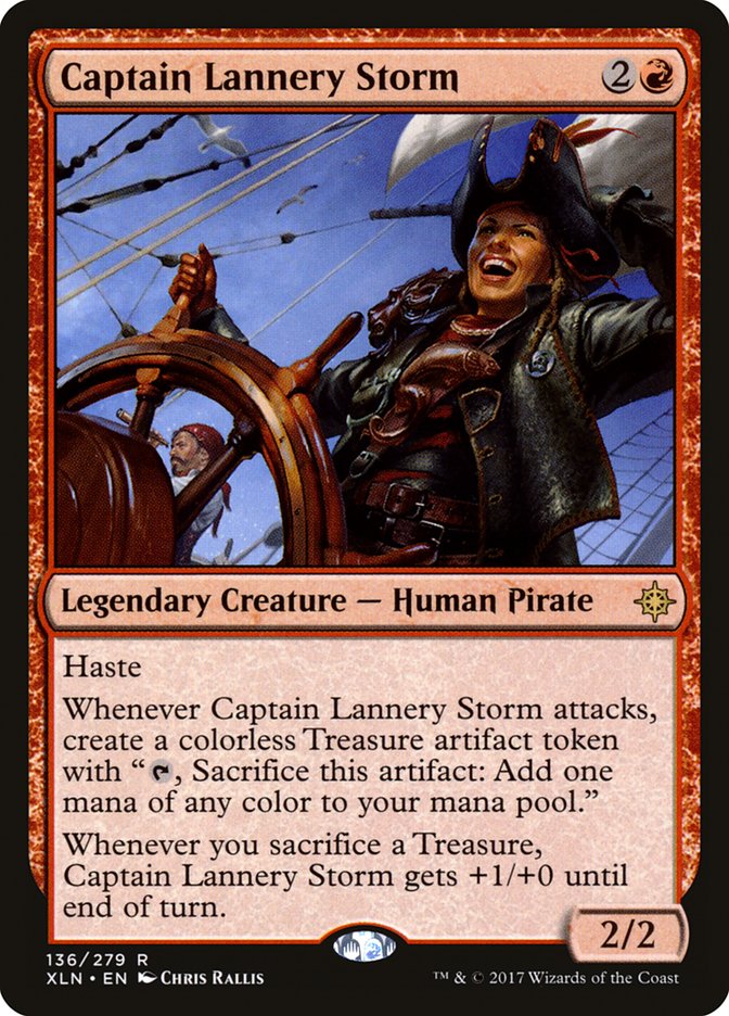 Captain Lannery Storm [Ixalan] | Boutique FDB TCG