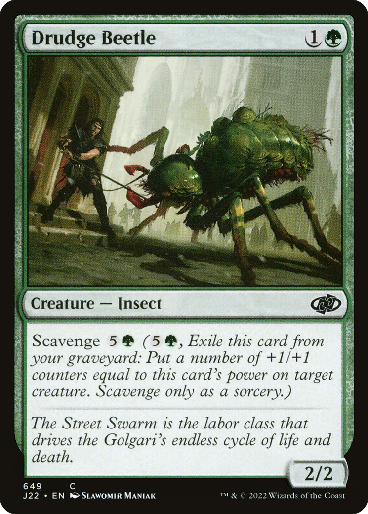 Drudge Beetle [Jumpstart 2022] | Boutique FDB TCG