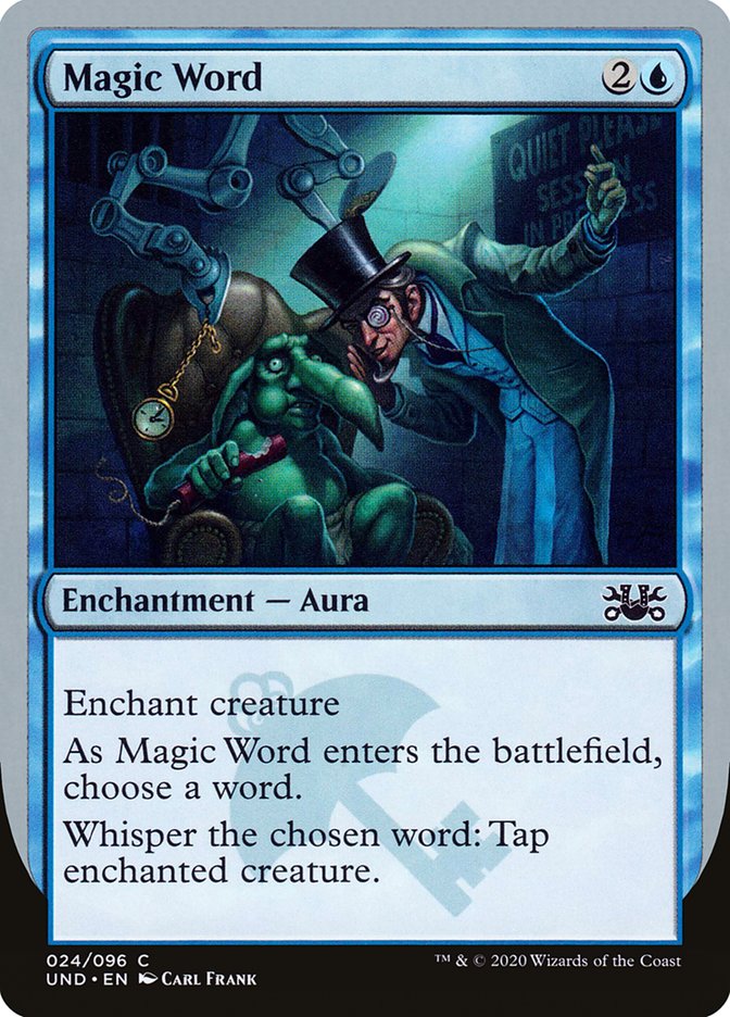 Magic Word [Unsanctioned] | Boutique FDB TCG