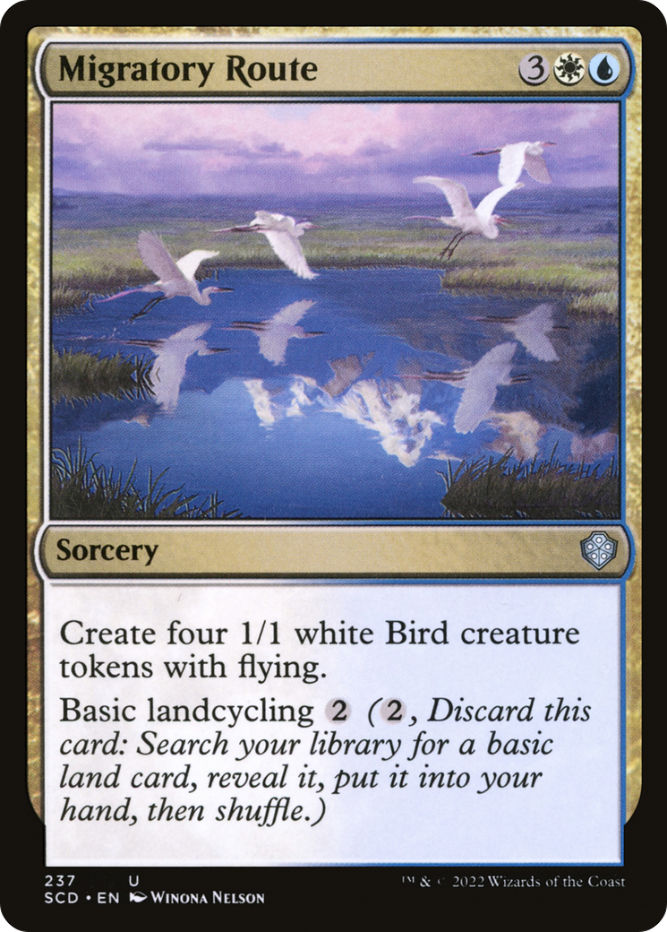 Migratory Route [Starter Commander Decks] | Boutique FDB TCG
