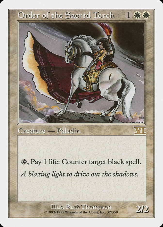 Order of the Sacred Torch [Classic Sixth Edition] | Boutique FDB TCG