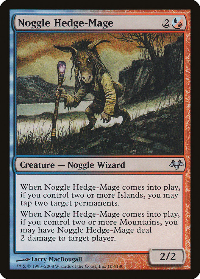 Noggle Hedge-Mage [Eventide] | Boutique FDB TCG