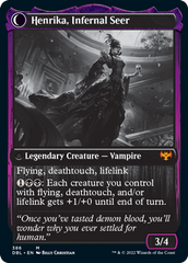 Henrika Domnathi // Henrika, Infernal Seer [Innistrad: Double Feature] | Boutique FDB TCG