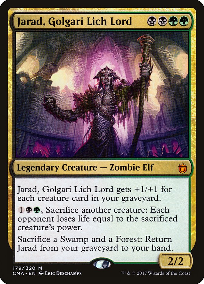 Jarad, Golgari Lich Lord [Commander Anthology] | Boutique FDB TCG