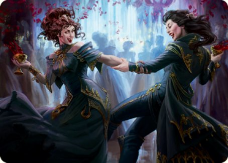 Falkenrath Celebrants 1 Art Card [Innistrad: Crimson Vow Art Series] | Boutique FDB TCG