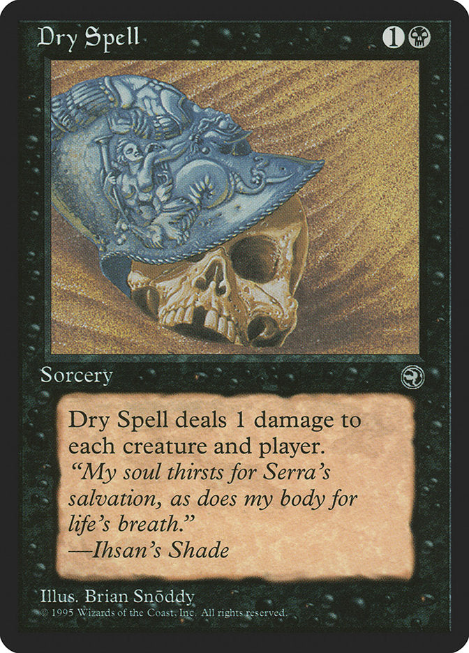 Dry Spell (Ihsan's Shade Flavor Text) [Homelands] | Boutique FDB TCG