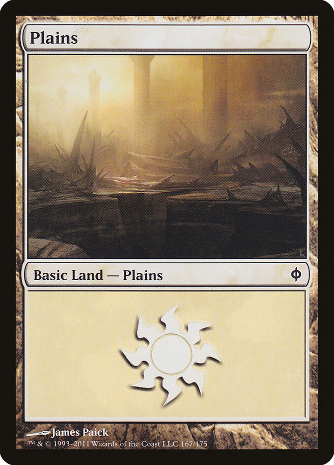 Plains (167) [New Phyrexia] | Boutique FDB TCG