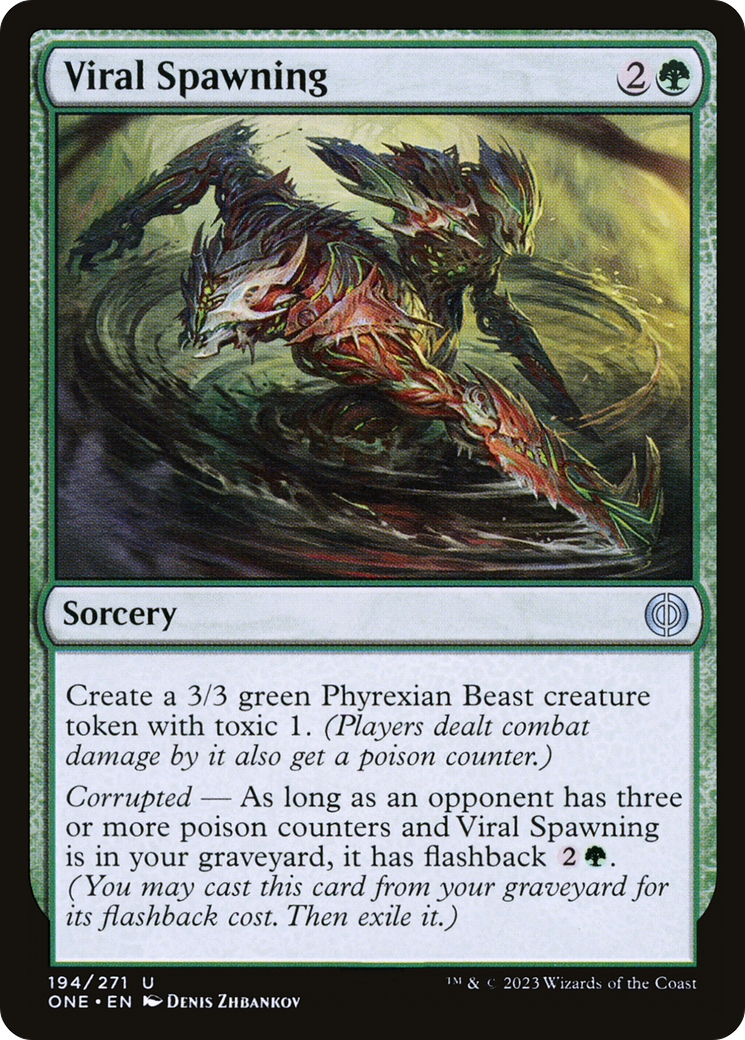 Viral Spawning [Phyrexia: All Will Be One] | Boutique FDB TCG