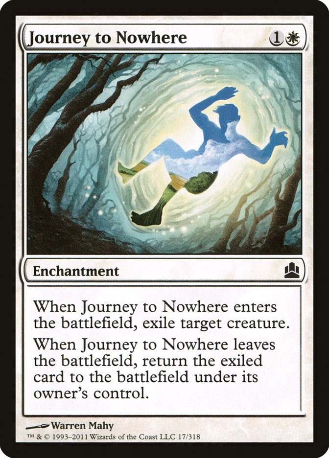 Journey to Nowhere [Commander 2011] | Boutique FDB TCG